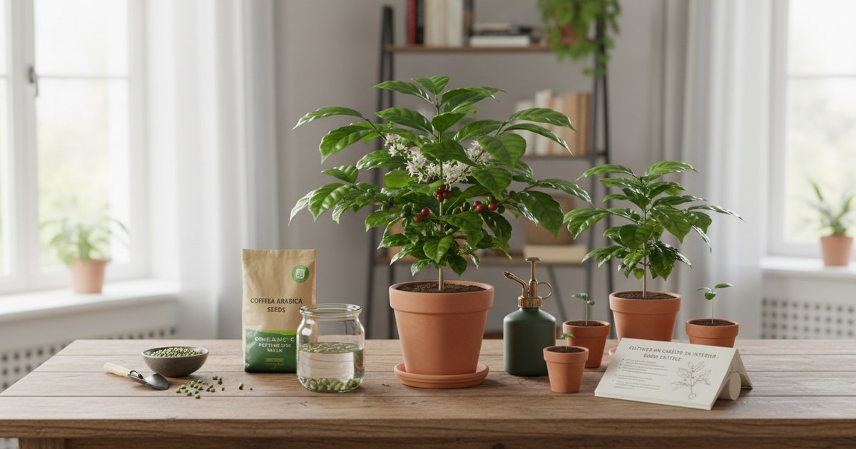 Cultiver un caféier en intérieur : guide pratique