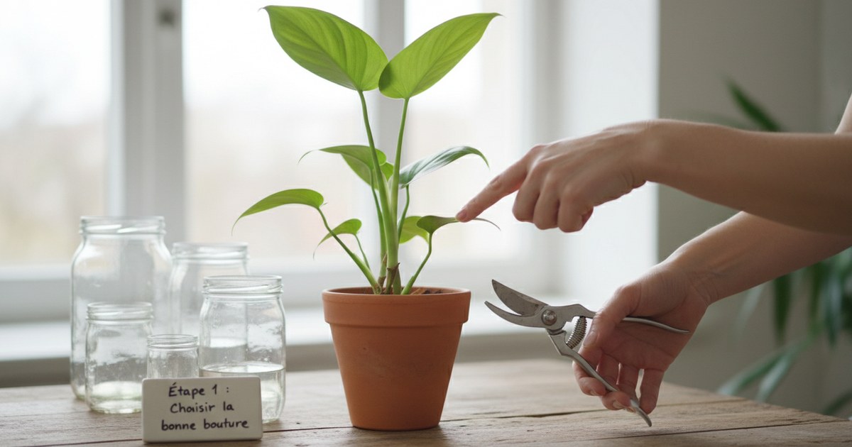 Bouturer son philodendron dans l’eau : le guide complet