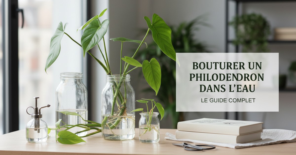 Bouturer un philodendron dans l’eau : le guide complet